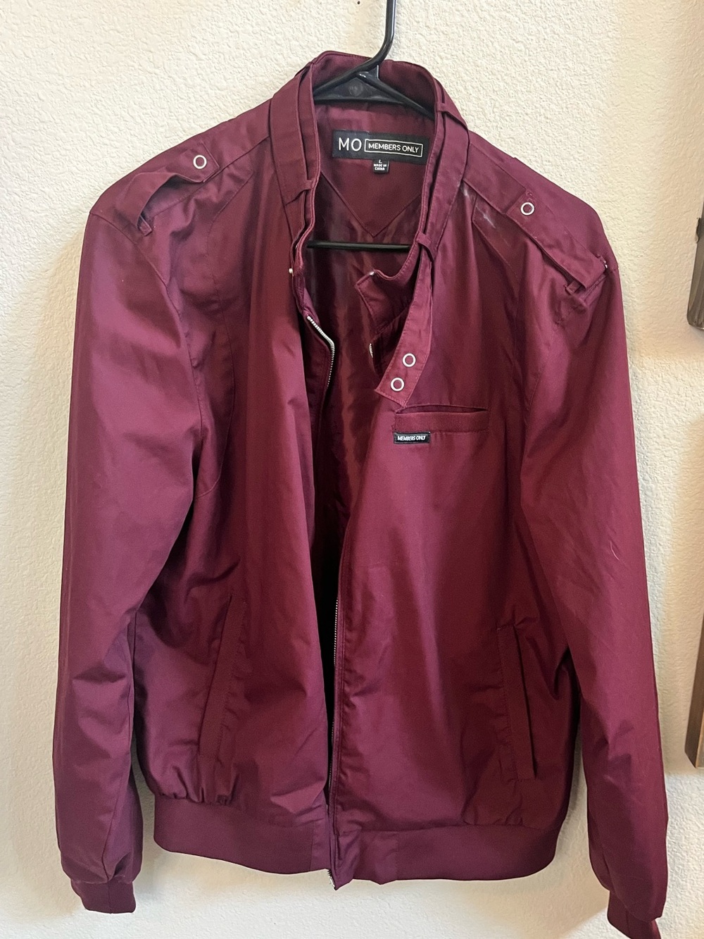 Members Only Jacket Large